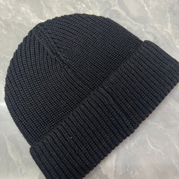 CELINE Wool Beanie Arc de Triomphe Patch Beanie - Picture 3 of 9